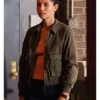 Chicago Fire Season 14 Stella Kidd Cotton Bomber Jacket