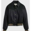 Chicago Fire Season 14 Violet Mikami Black Bomber Jacket