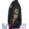 Chicago Patches Blackhawks Black Animal Varsity Jacket