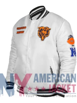 Classic Chicago Bears Retro Rib Jacket