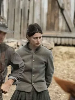 Dahlia Teller The Abandons Grey wool Jacket