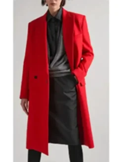 Emily Cooper Lily Collins Emily In Paris S05 Red Coat