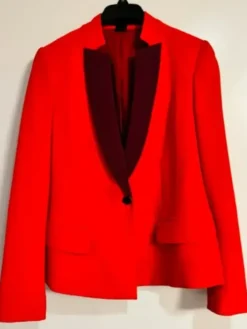 Emily In Paris S05 Lily Collins Red Blazer
