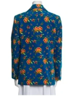 Emily In Paris Season 05 Lily Collins Floral Print Blazer