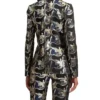 Princess Jane TV Series Emily In Paris Season05 2025 Minnie Driver Black Jacquard Blazer