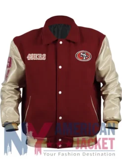 Fred 49ers Warner Bomber Varsity Jacket