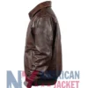 Full Grain Leather Bomber Jacket