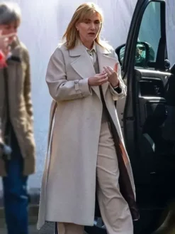 Goodbye June Julia Beige Trench Coat