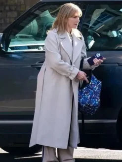 Goodbye June Julia Beige Trench Coat