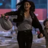 Greenland Migration 2025 Morena Baccarin Black Jacket