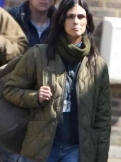Greenland Migration 2025 Morena Baccarin Green Jacket
