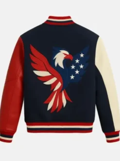 Independence Day USA Eagle Varsity Jacket