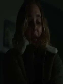 Isabel May Scream 7 Green satin Jacket