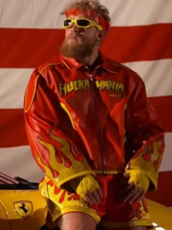 Jake Paul vs Anthony Joshua Croc Red Jacket