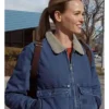 Jocelyn Hudon Chicago Fire Season 14 Blue Denim Jacket