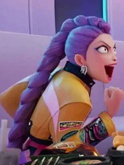KPop Demon Hunters yellow Jacket