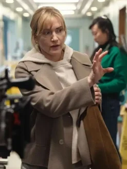 Goodbye June Kate Winslet Wool Coat