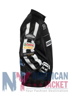 Ken Leather Block Jacket