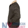 Kendall Roy Shearling Succession S04 Brown Jacket