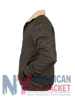Kendall Roy Shearling Succession S04 Brown Jacket