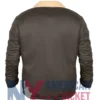 Kendall Roy Succession Shearling S04 Brown Jacket