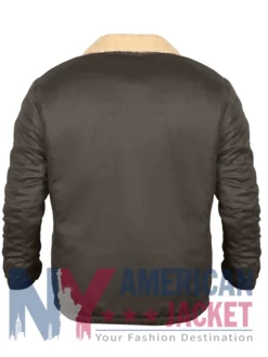 Kendall Roy Succession Shearling S04 Brown Jacket