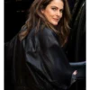 Keri Russell TV Series The Diplomat Season 03 2025 Kate Wyler Black Leather Jacket For Sale