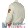 Knicks NY Pinstripe Bomber Satin Jacket