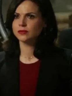 Lana Parrilla Black Blazer Once Upon a Time S04
