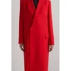 Lily Collins Emily In Paris S05 Red Coat