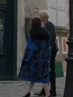 Lily Collins Emily In Paris Season 05 Blue Coat