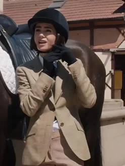 Lily Collins Emily in Paris S05 Blazer