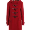 Ashley Jensen TV Series Man Vs Baby Season 01 2025 Red Coat For Sale