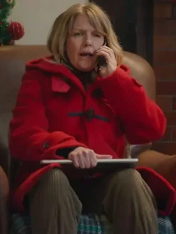 Man Vs Baby S01 Janet Red Wool Coat