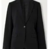 Susannah Fielding TV Series Man Vs Baby Season 01 2025 Petra Black Blazer For Sale