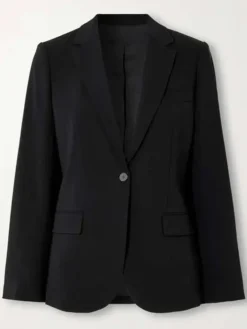 Susannah Fielding TV Series Man Vs Baby Season 01 2025 Petra Black Blazer For Sale