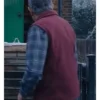 Man Vs Baby Trevor Bingley Burgundy Vest