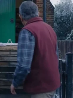 Man Vs Baby Trevor Bingley Burgundy Vest
