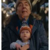 Rowan Atkinson TV Series Man vs Baby Season 01 2025 Trevor Bingley Blue Parka Hooded Jacket