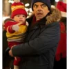 Man vs Baby Trevor Bingley Blue Parka Jacket