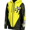 Men's CM Punk Go To Sleep Black Full-Zip Hoodie
