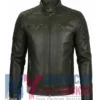 Men's Cafe Leather Racer Stegaro Jacket
