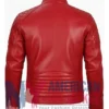 Men's Cafe Stegaro Racer Leather Jacket