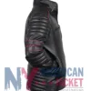 Men’s Pegasus Black Leather Biker Jacket