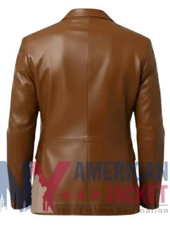 Men's Stegaro Multicolor Leather Blazer
