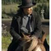 Michael Greyeyes The Abandons Black Coat