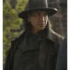 Michael Greyeyes The Abandons Black Trench Coat