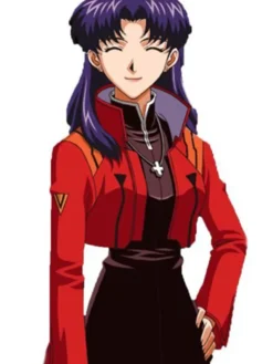 Misato Katsuragi Evangelion Leather Jacket