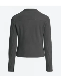 Neve Campbell Scream 7 Grey suede Jacket