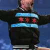 Night of Champions 2025 CM Punk Varsity Black Jacket